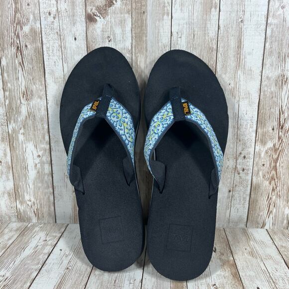 Teva Womens mesh 2 flip flops womens 9 - Picture 4 of 7